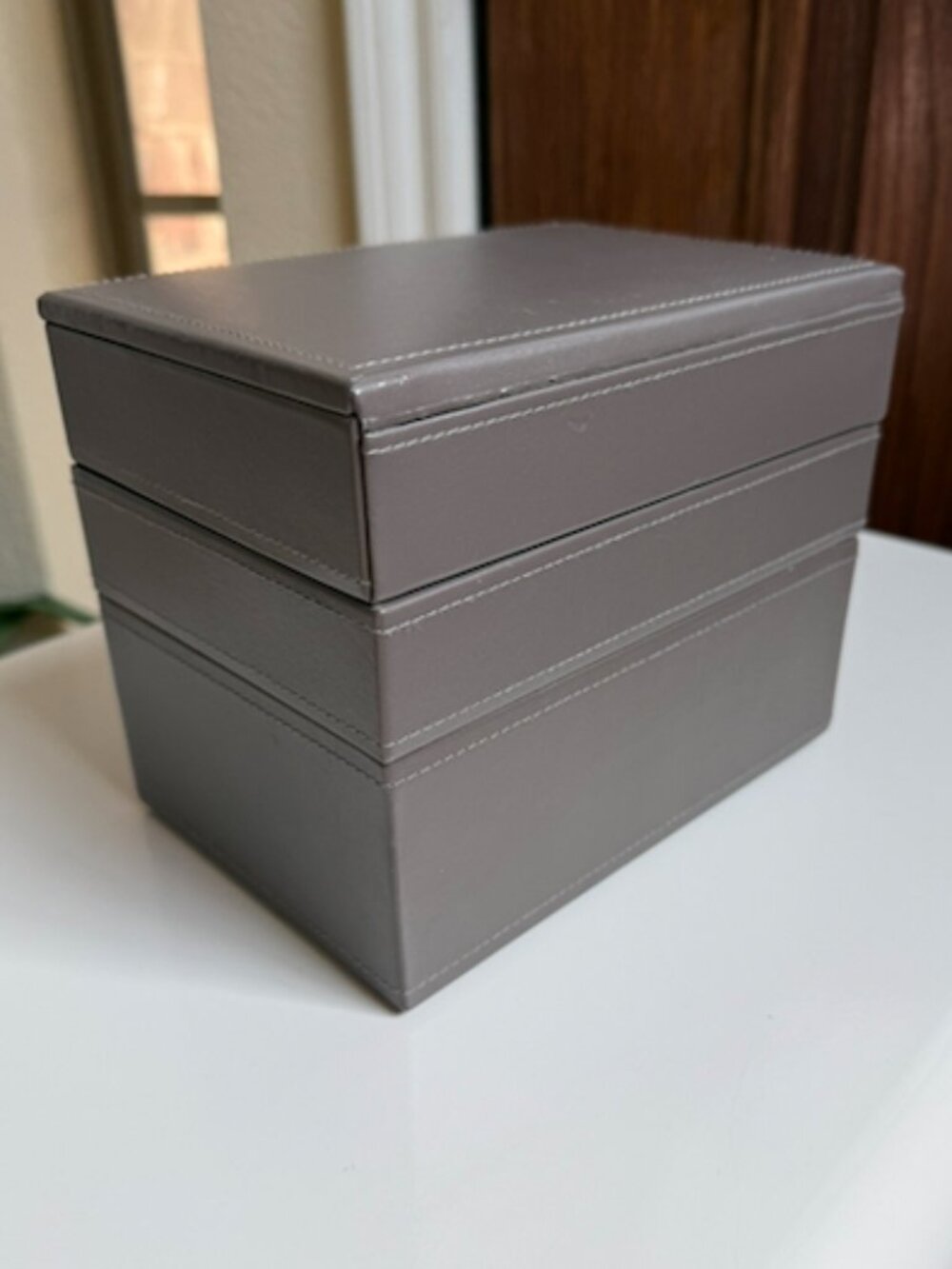 Stackers Mini Jewelry Box - Mink - Picture 3 of 10